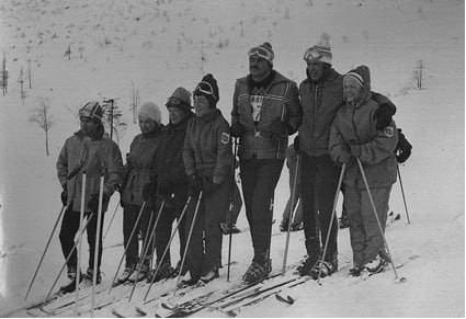Команда СО АН СССР. Победитель Академиады 1973г. г. Кировск.
